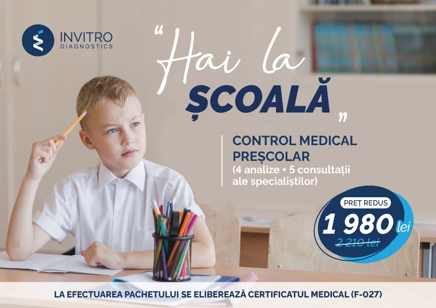 Promoția Control medical preșcolar