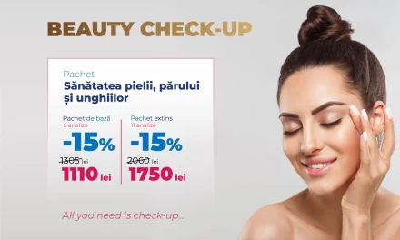 Beauty Check-Up cu NOUL Pachet de analize: Sănătatea pielii, părului și unghiilor