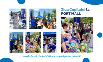 Magie, zâmbete și grijă pentru cei mici – INVITRO Diagnostics a sărbătorit Ziua Copilului la PORT MALL