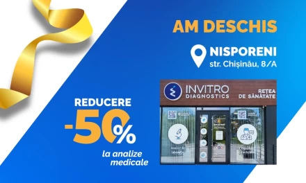 Acum și la Nisporeni!