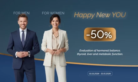 Happy New YOU! –50% off on tests for women and men