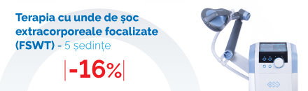 Terapia cu unde de șoc extracorporeale focalizate (FSWT)-5 ședințe